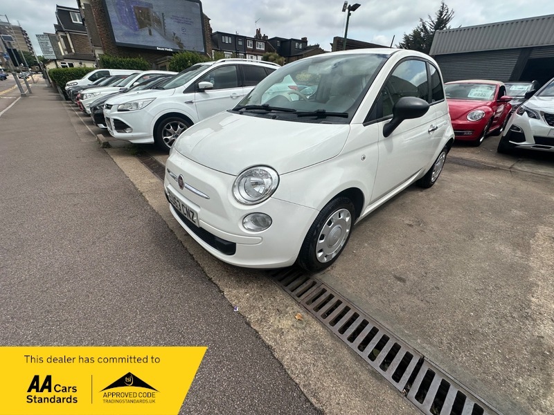 Fiat 500 Pop White #5