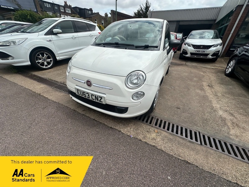 Fiat 500 Pop White #4