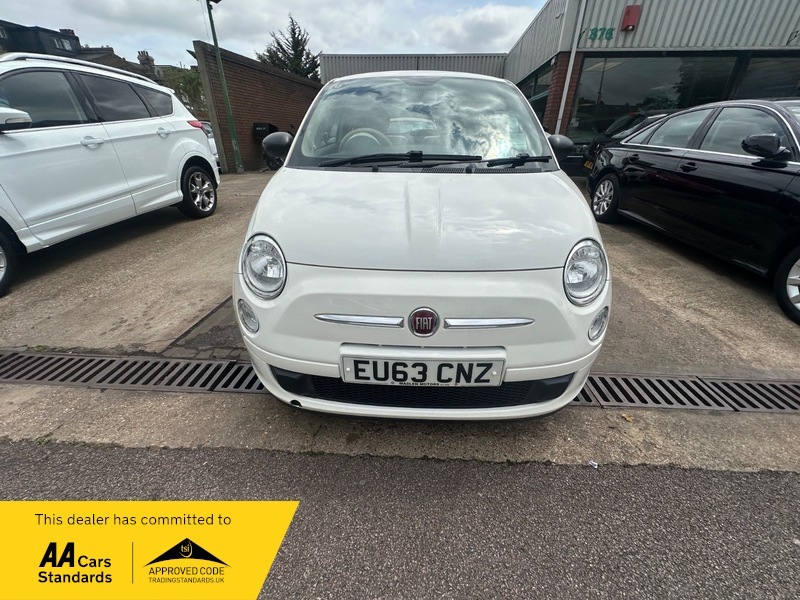 Fiat 500 Pop White #3