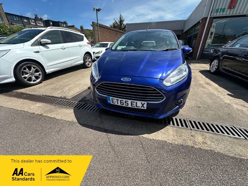Ford Fiesta Zetec Blue #3