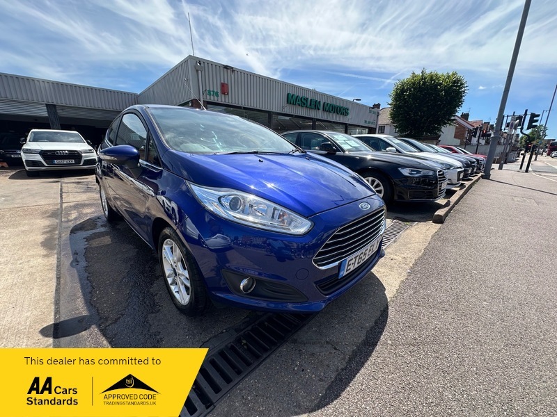 Ford Fiesta Zetec Blue