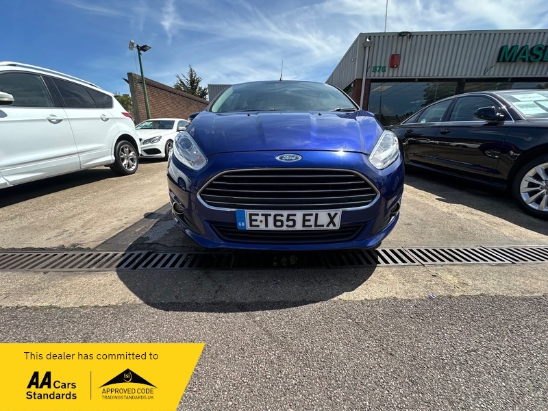 Ford Fiesta Zetec Blue #2