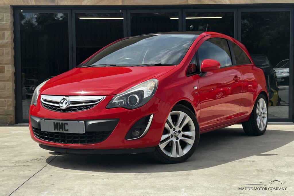 Vauxhall Corsa 1.3 Cdti Ecoflex Sxi Hatchback E Red