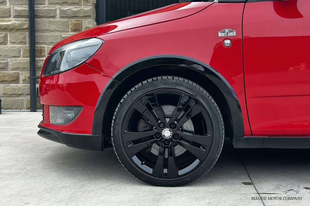 Skoda Fabia Monte Carlo Red #4