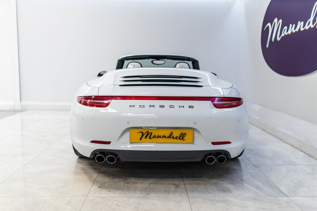 Porsche 911 3.8 991 Carrera 4S Convertible Pdk 4Wd White #6