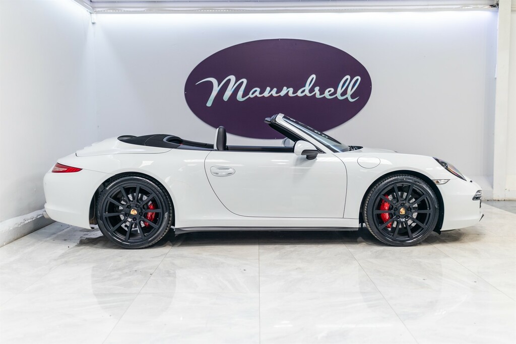 Porsche 911 3.8 991 Carrera 4S Convertible Pdk 4Wd White #2