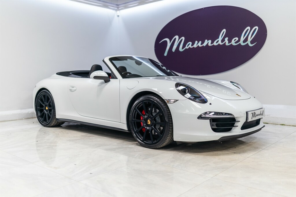 Porsche 911 3.8 991 Carrera 4S Convertible Pdk 4Wd White