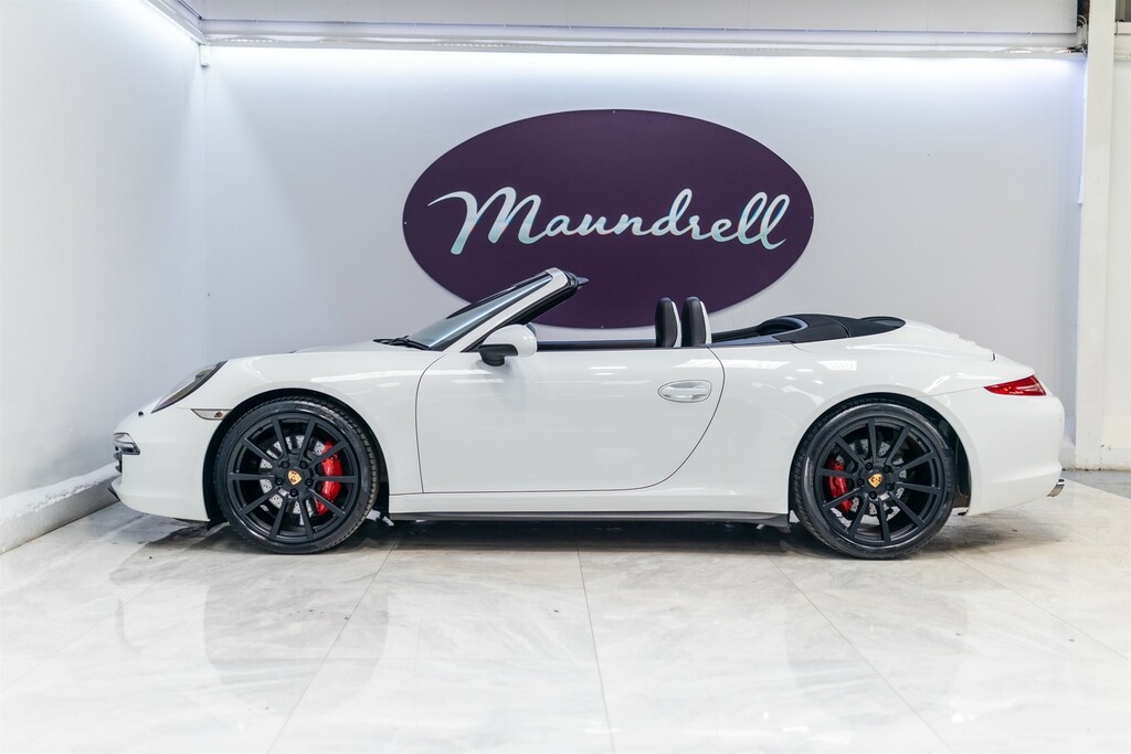 Porsche 911 3.8 991 Carrera 4S Convertible Pdk 4Wd White #3