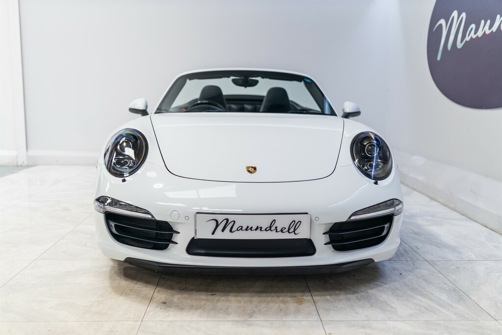 Porsche 911 3.8 991 Carrera 4S Convertible Pdk 4Wd White #5