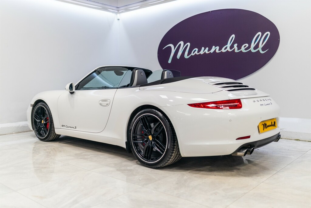 Porsche 911 3.8 991 Carrera S Convertible Pdk Euro MJ12NFU White #4