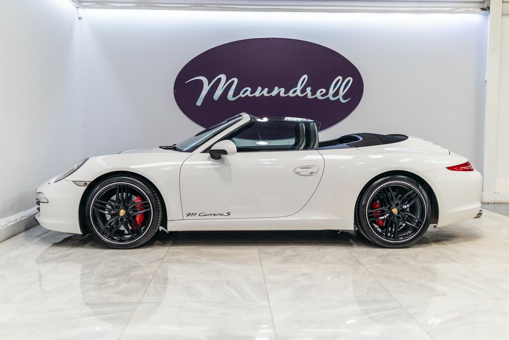 Porsche 911 3.8 991 Carrera S Convertible Pdk Euro MJ12NFU White #3