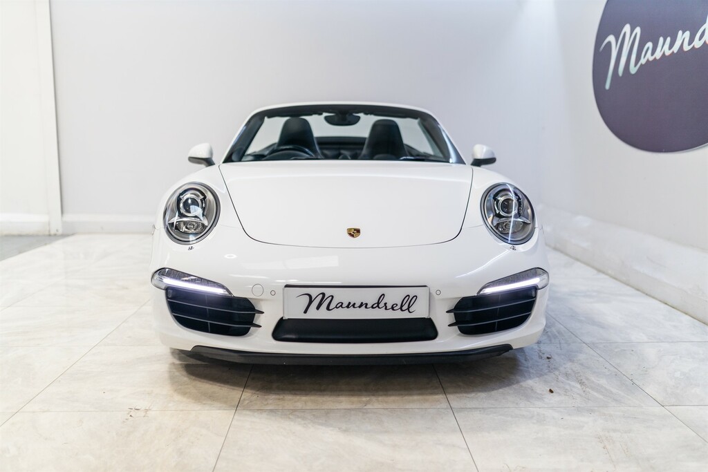 Porsche 911 3.8 991 Carrera S Convertible Pdk Euro MJ12NFU White #5