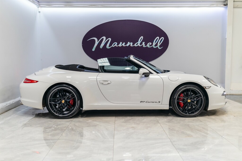 Porsche 911 3.8 991 Carrera S Convertible Pdk Euro MJ12NFU White #2
