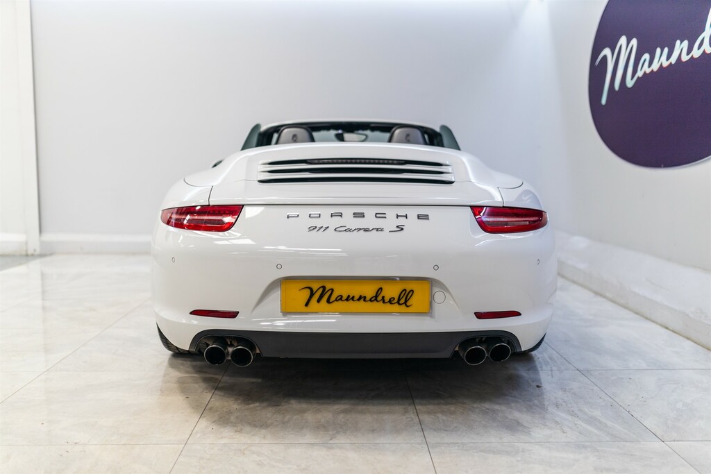 Porsche 911 3.8 991 Carrera S Convertible Pdk Euro MJ12NFU White #6