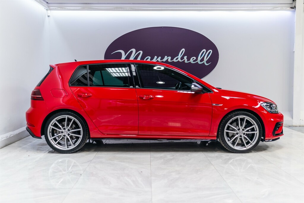 Volkswagen Golf 2.0 Tsi Bluemotion Tech R Hatchback Dsg GL17PZW Red #2