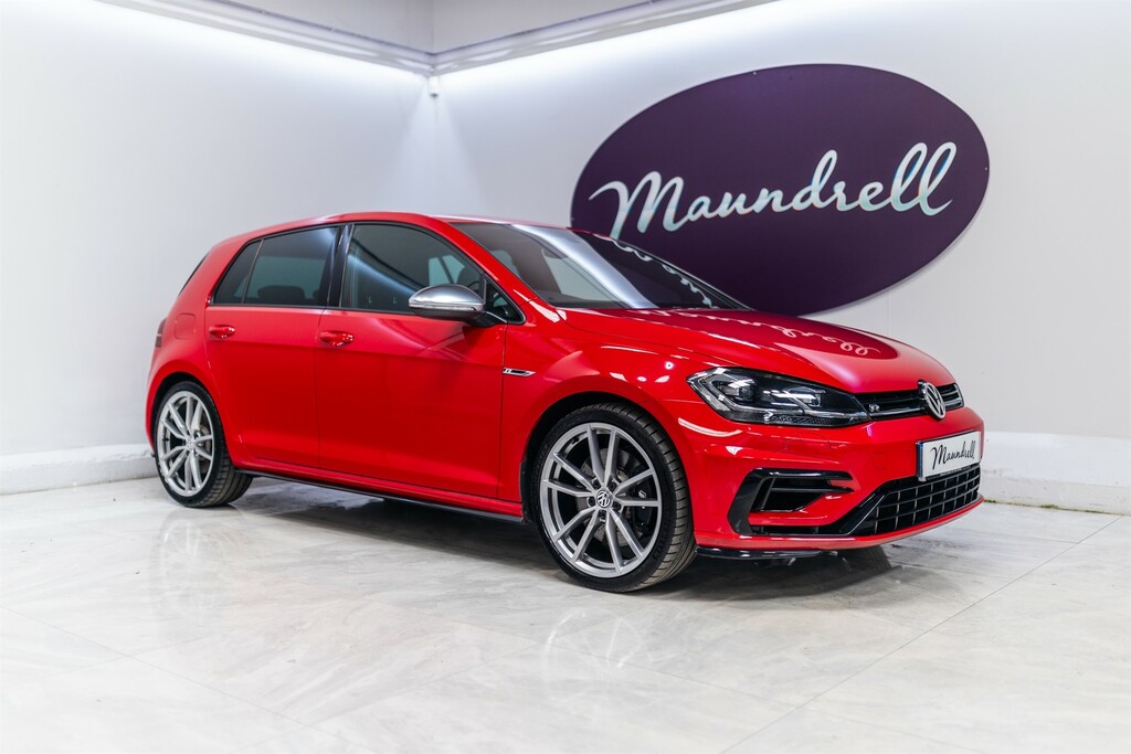 Volkswagen Golf 2.0 Tsi Bluemotion Tech R Hatchback Dsg Red