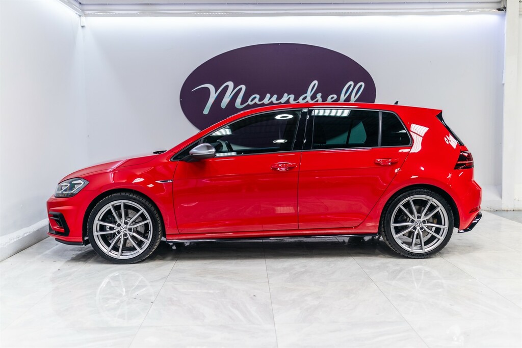 Volkswagen Golf 2.0 Tsi Bluemotion Tech R Hatchback Dsg GL17PZW Red #3