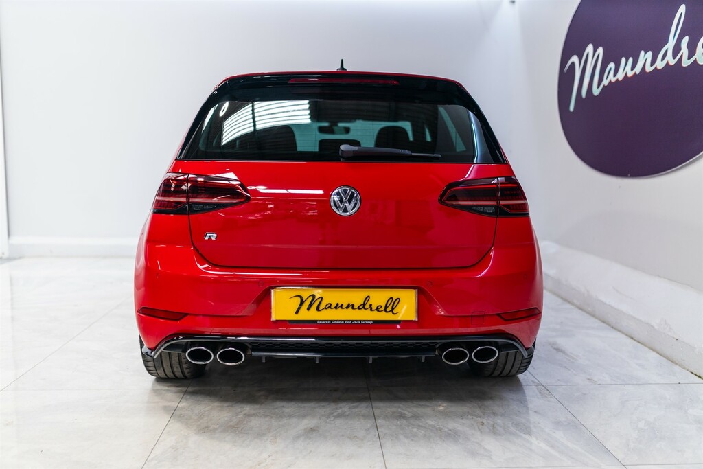 Volkswagen Golf 2.0 Tsi Bluemotion Tech R Hatchback Dsg GL17PZW Red #6