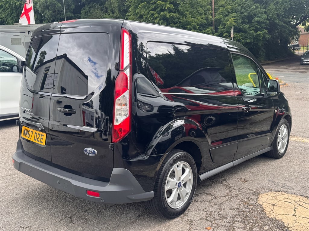 Ford Transit Connect 1.5L 200 Limited Pv Black #4