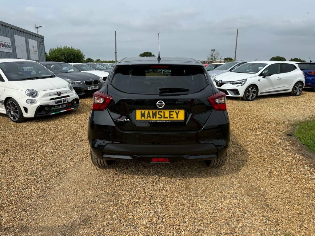 Nissan Micra 1L Tekna YHZ6479 Black #6