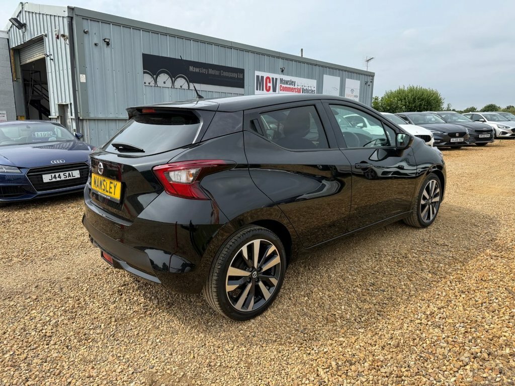 Nissan Micra 1L Tekna YHZ6479 Black #3