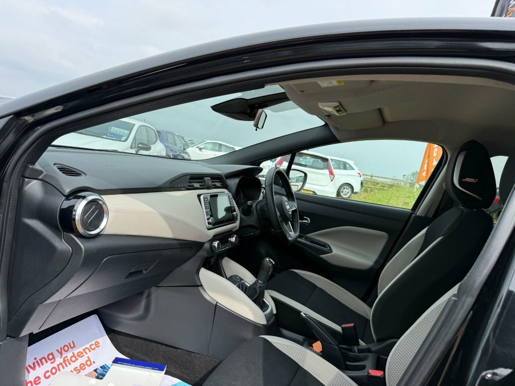 Nissan Micra 1L Tekna YHZ6479 Black #4