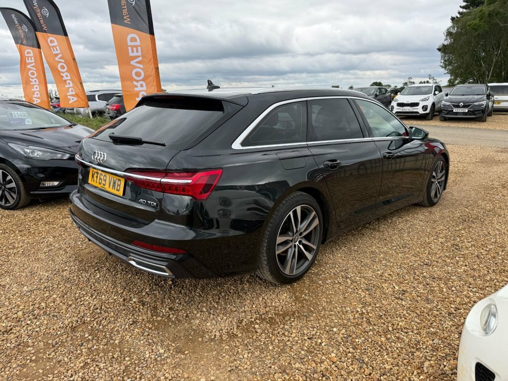 Audi A6 Avant 40 Tdi Quattro Black Edition S Tronic Tech Black #3