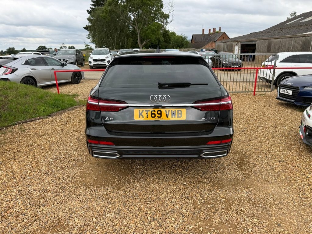 Audi A6 Avant 40 Tdi Quattro Black Edition S Tronic Tech Black #6