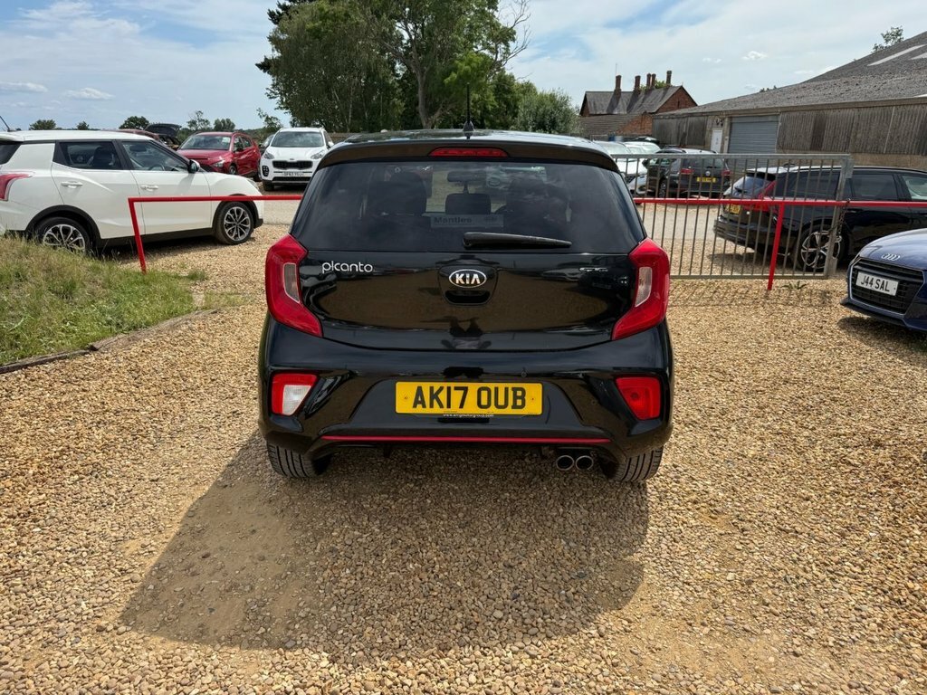 Kia Picanto Hatchback Black #6