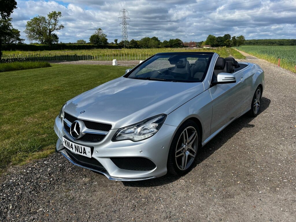 Mercedes-Benz E Class 2.1 E220 Cdi Amg Sport Cabriolet G-tron Silver