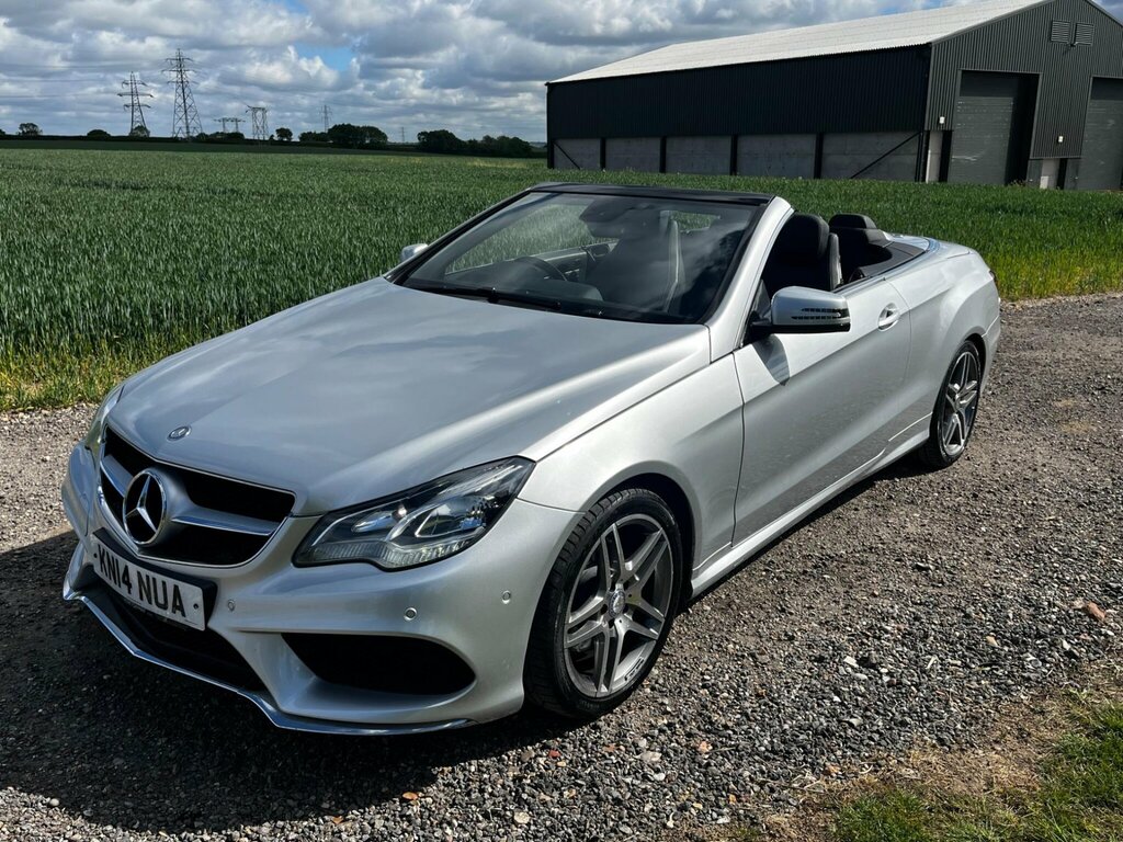 Mercedes-Benz E Class 2.1 E220 Cdi Amg Sport Cabriolet G-tron Silver #5