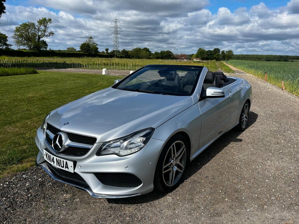 Mercedes-Benz E Class 2.1 E220 Cdi Amg Sport Cabriolet G-tron Silver