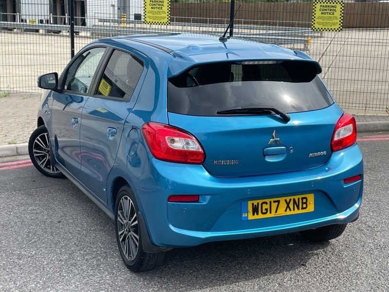 Mitsubishi Mirage 1.2 Juro Hatchback WG17XNB Blue #4