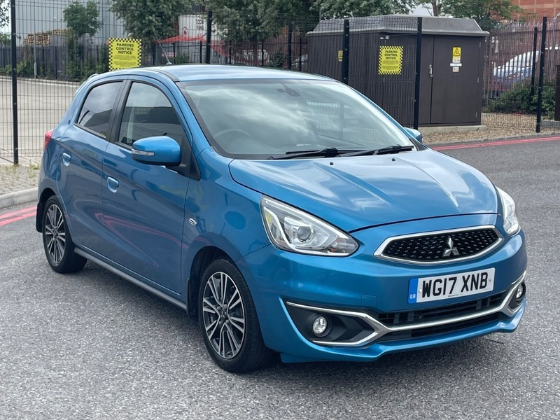 Mitsubishi Mirage 1.2 Juro Hatchback WG17XNB Blue #3