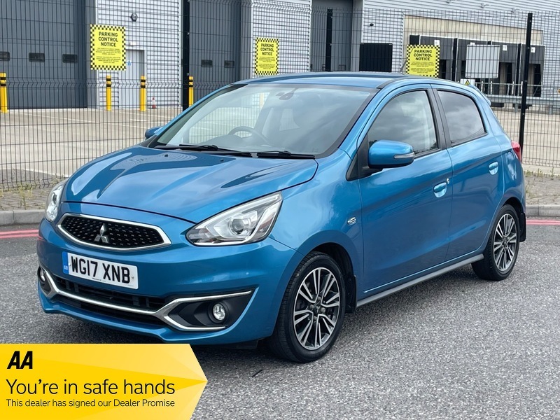 Mitsubishi Mirage 1.2 Juro Hatchback Blue