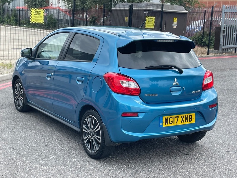Mitsubishi Mirage 1.2 Juro Hatchback WG17XNB Blue #2