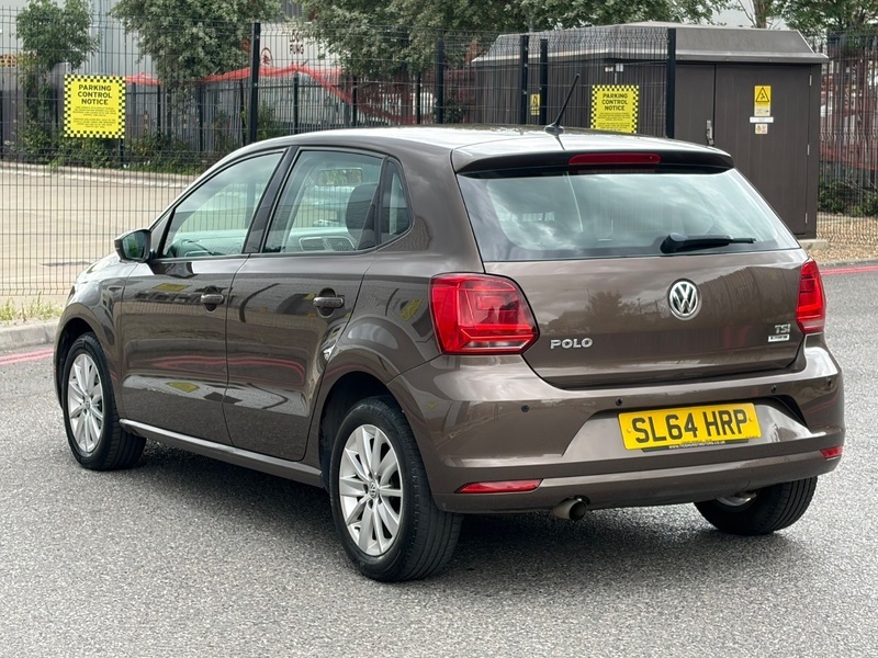 Volkswagen Polo 1.2 Tsi Bluemotion Tech SL64HRP Brown #4