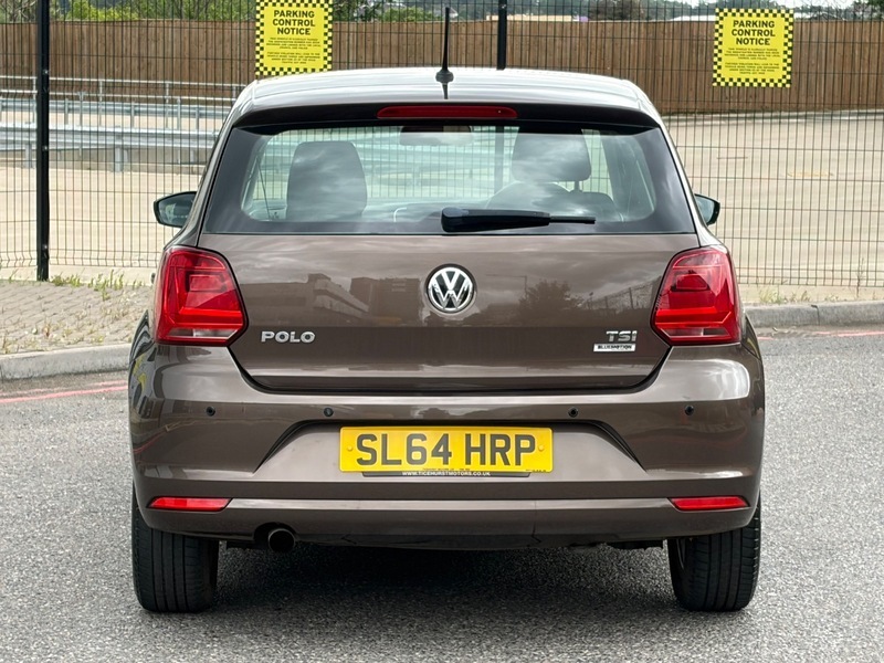 Volkswagen Polo 1.2 Tsi Bluemotion Tech SL64HRP Brown #6