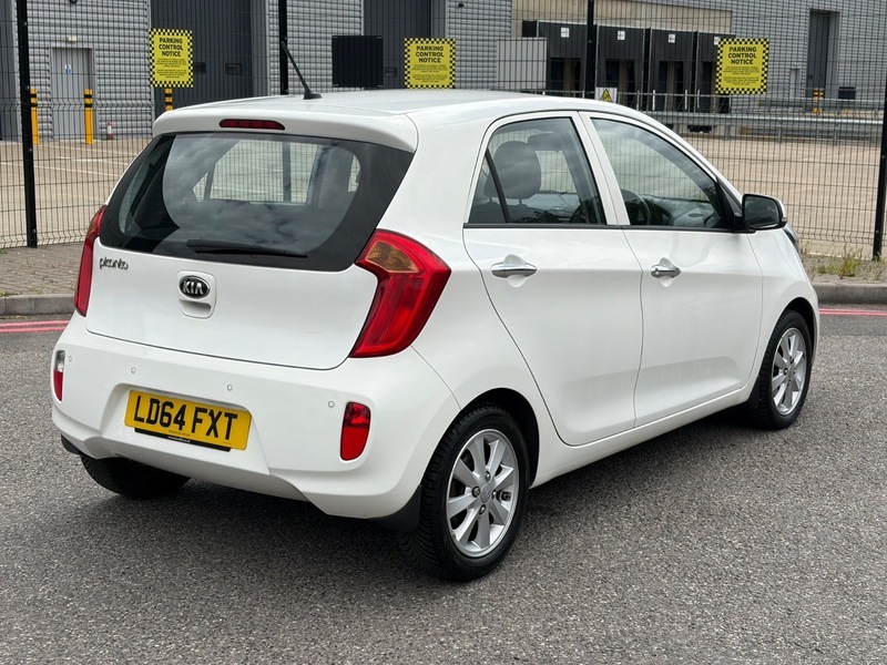Kia Picanto 1.25 2 Hatchback White #4