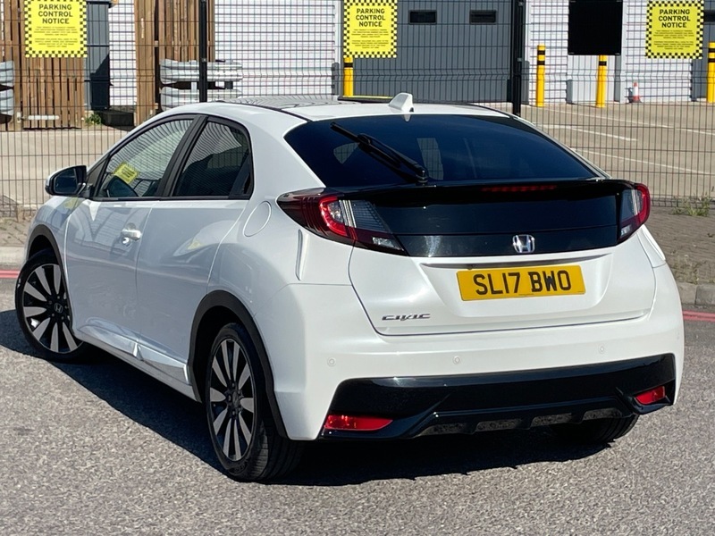 Honda Civic 1.8 I-vtec Sr Hatchback White #4