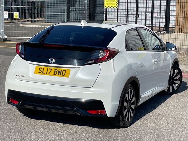 Honda Civic 1.8 I-vtec Sr Hatchback White #5