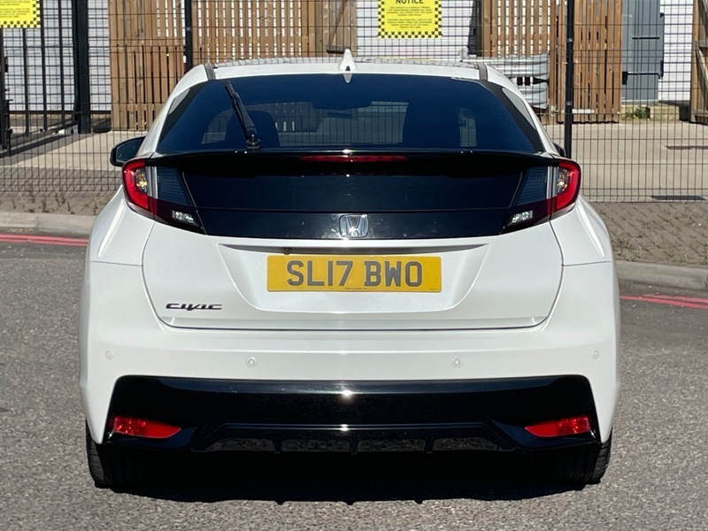 Honda Civic 1.8 I-vtec Sr Hatchback White #6