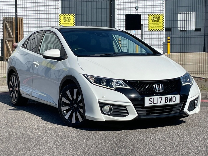 Honda Civic 1.8 I-vtec Sr Hatchback White #2