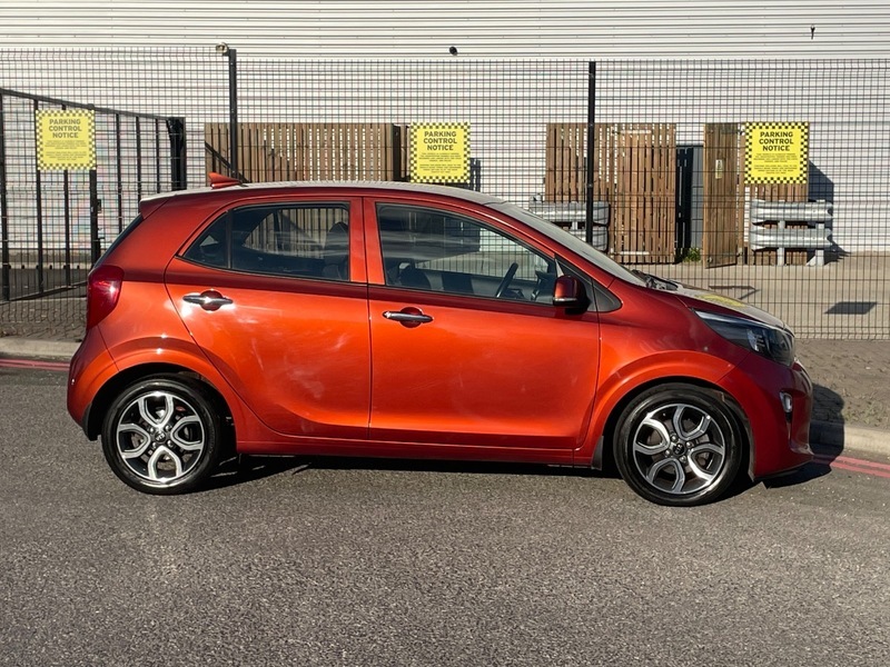 Kia Picanto 1.25 3 Hatchback Orange #4