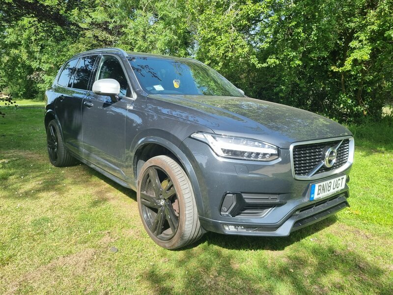 Volvo XC90 2.0-xc90-r-design-pro-d5-powerpulse-awd-auto-5dr BN18UGT Grey #6