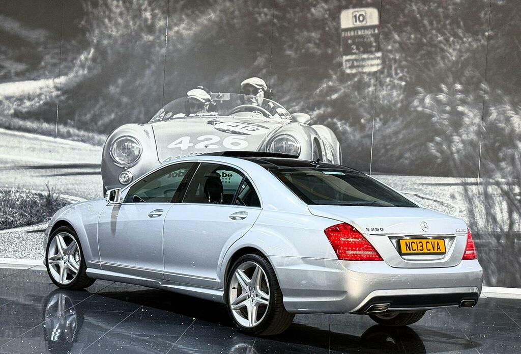 Mercedes-Benz S Class Saloon 3.0 S350l V6 Bluetec Amg Sport Edition G-tr Silver #3