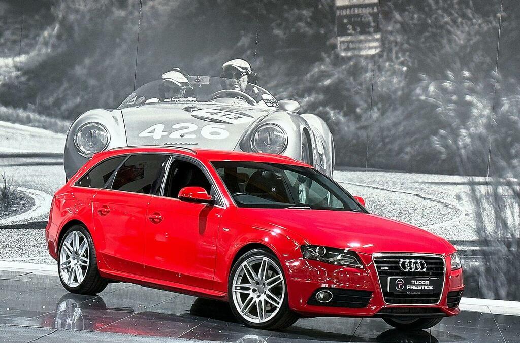 Audi A4 Avant Estate 3.0 Tdi S Line Special Edition S Tronic Qua Red