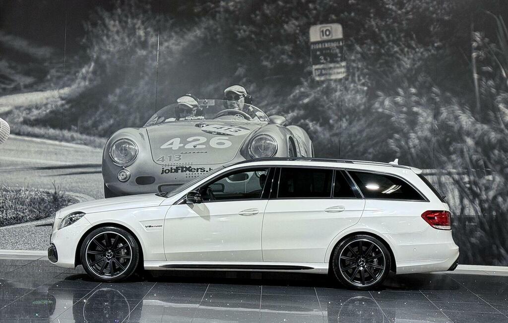 Mercedes-Benz E Class Estate 5.5 E63 V8 Biturbo Amg Spds Mct Euro 6 Ss White #4