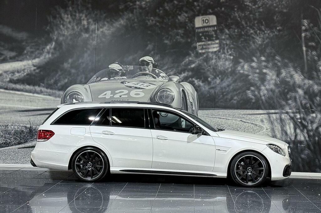 Mercedes-Benz E Class Estate 5.5 E63 V8 Biturbo Amg Spds Mct Euro 6 Ss White #5