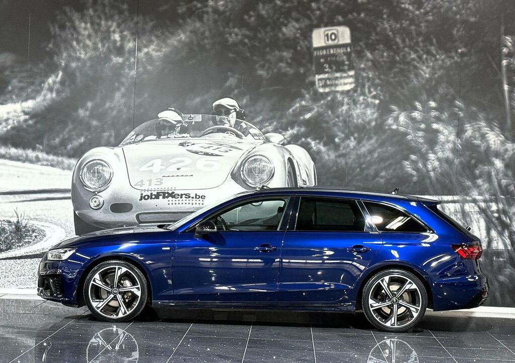 Audi A4 Avant Estate 2.0 Tfsi 40 Black Edition S Tronic Euro 6 WP73XKY Blue #4